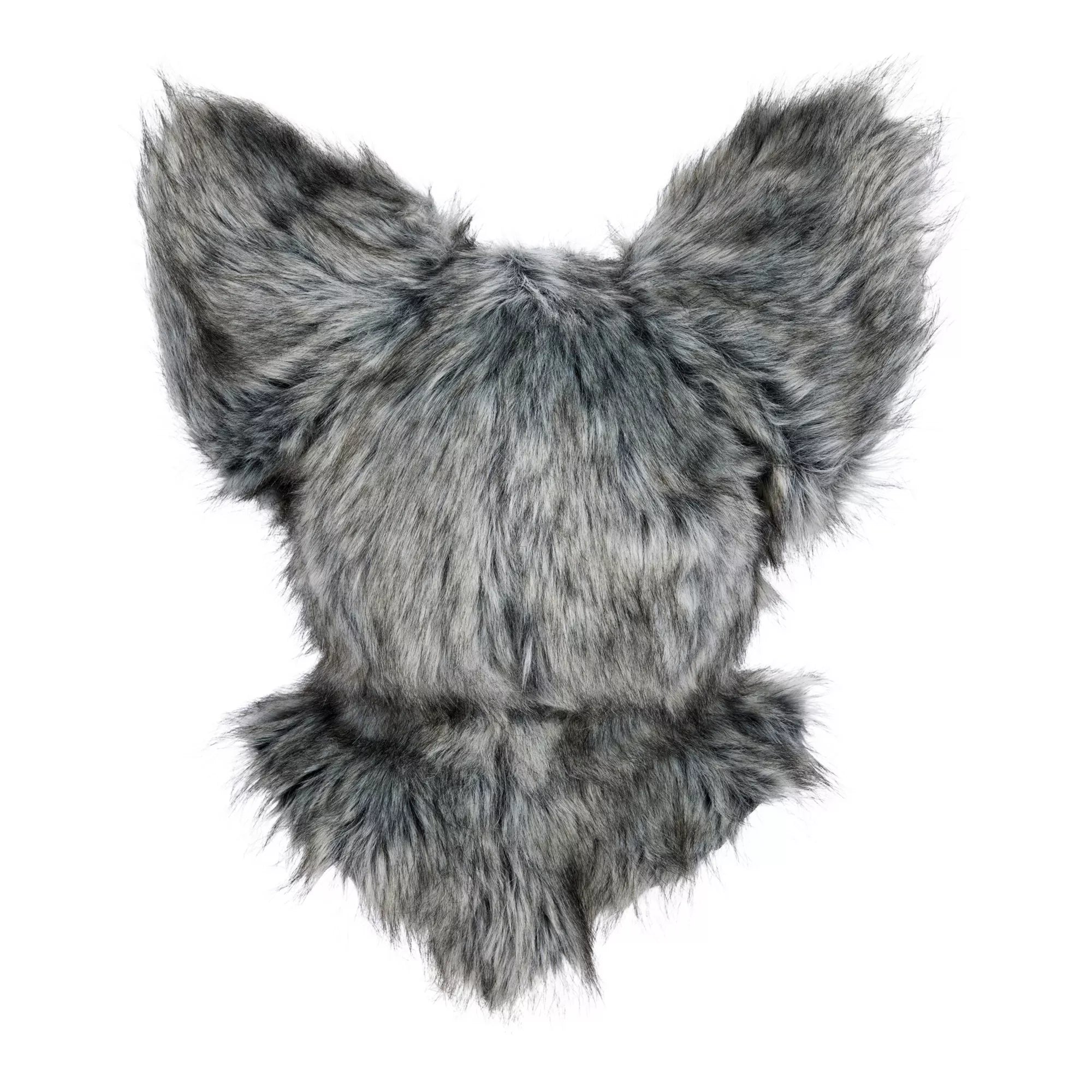 Deluxe Gray Furry Mask