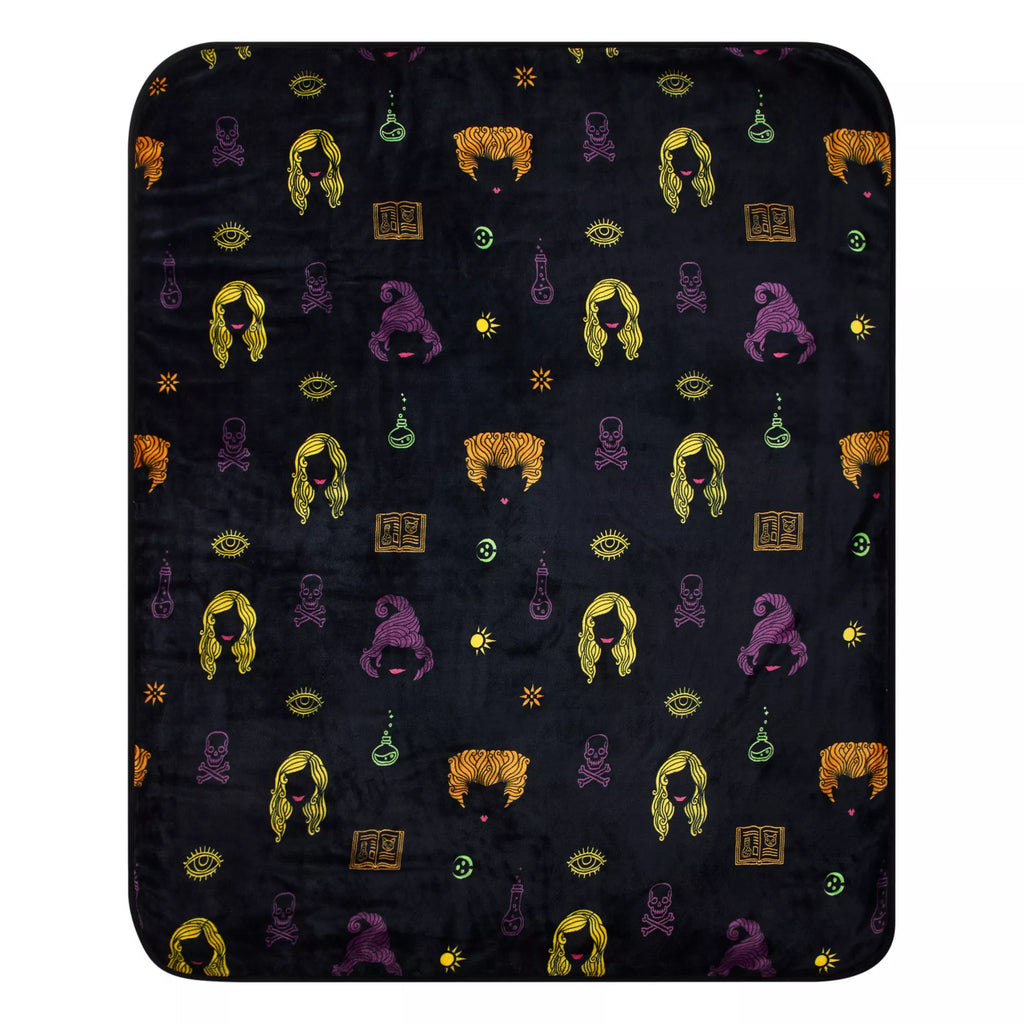Hocus Pocus Reversible Fleece Blanket