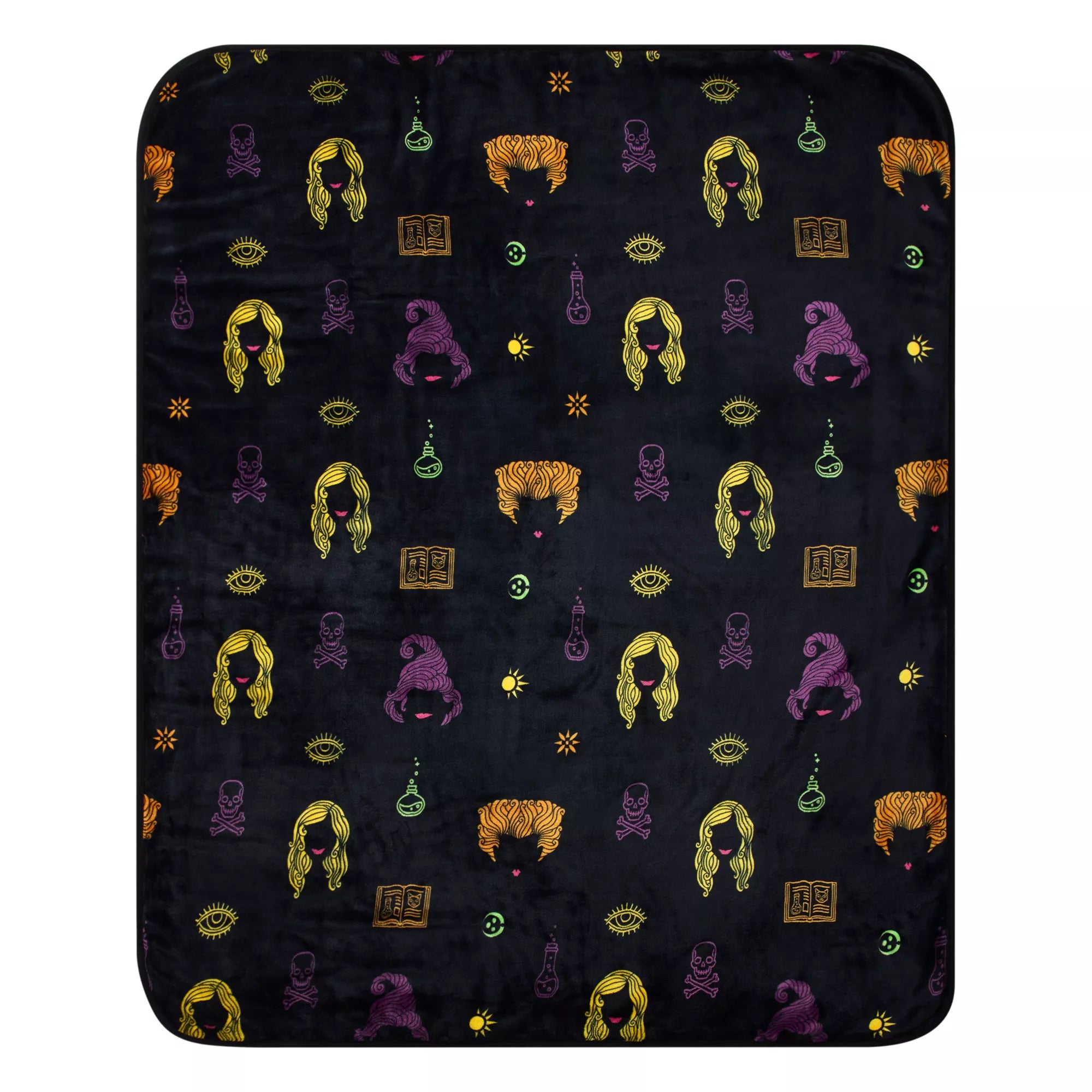 Hocus Pocus Reversible Fleece Blanket