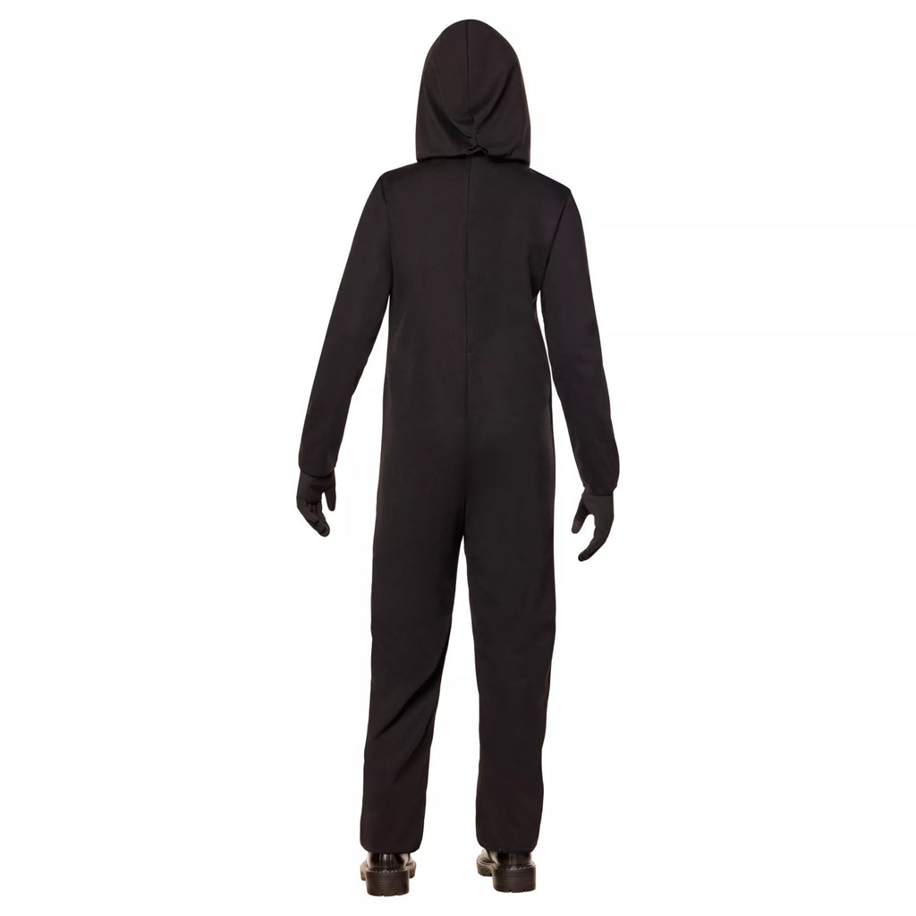 Kids Light-Up White Skeleton Stick Figure Costume