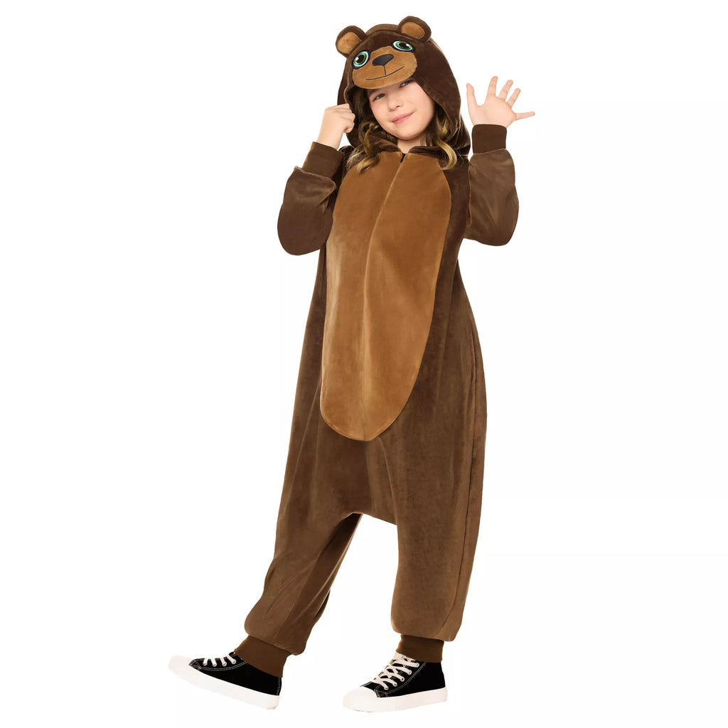 Kids Bear Energy Jumpsuit Costume