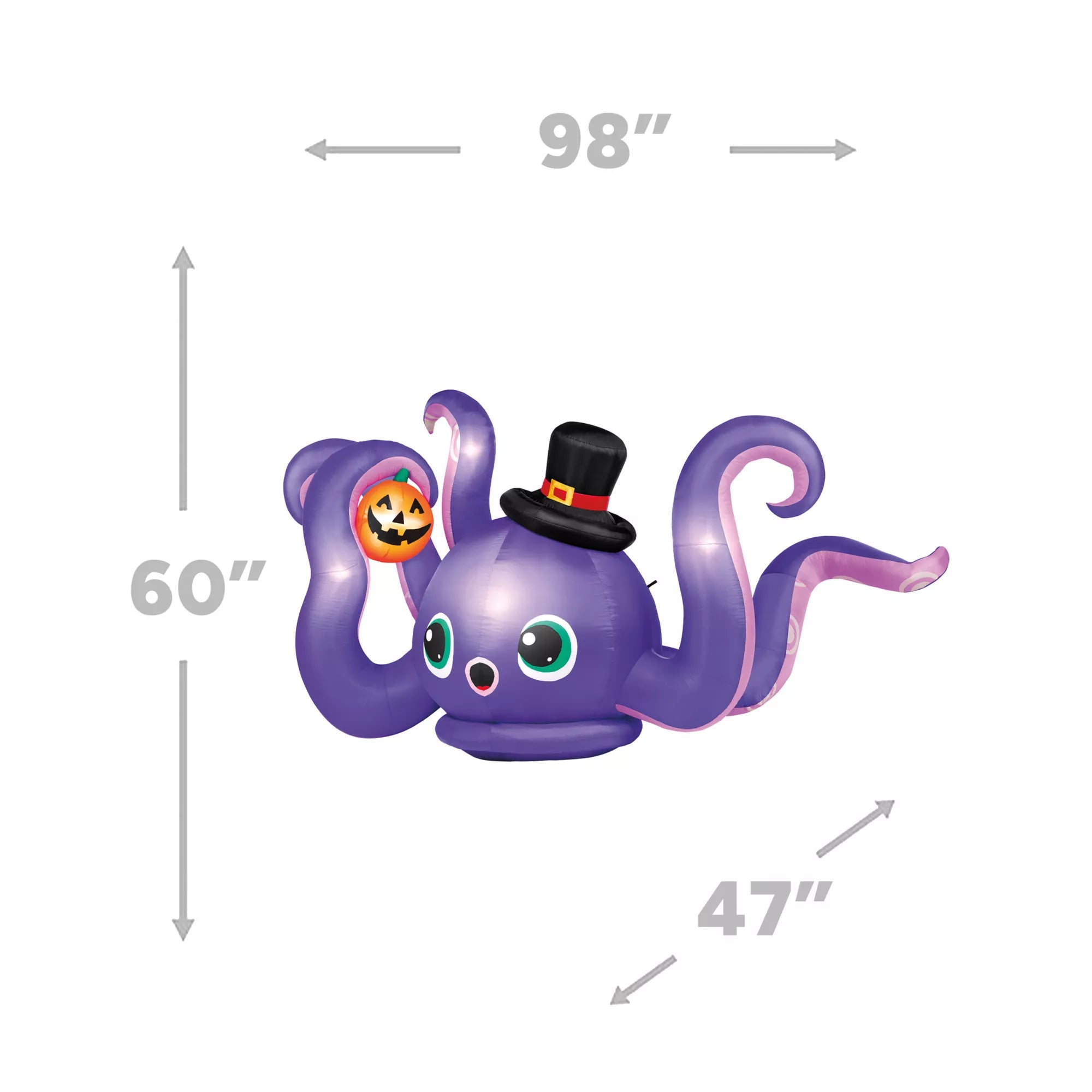5 Ft Octopus Inflatable Decoration