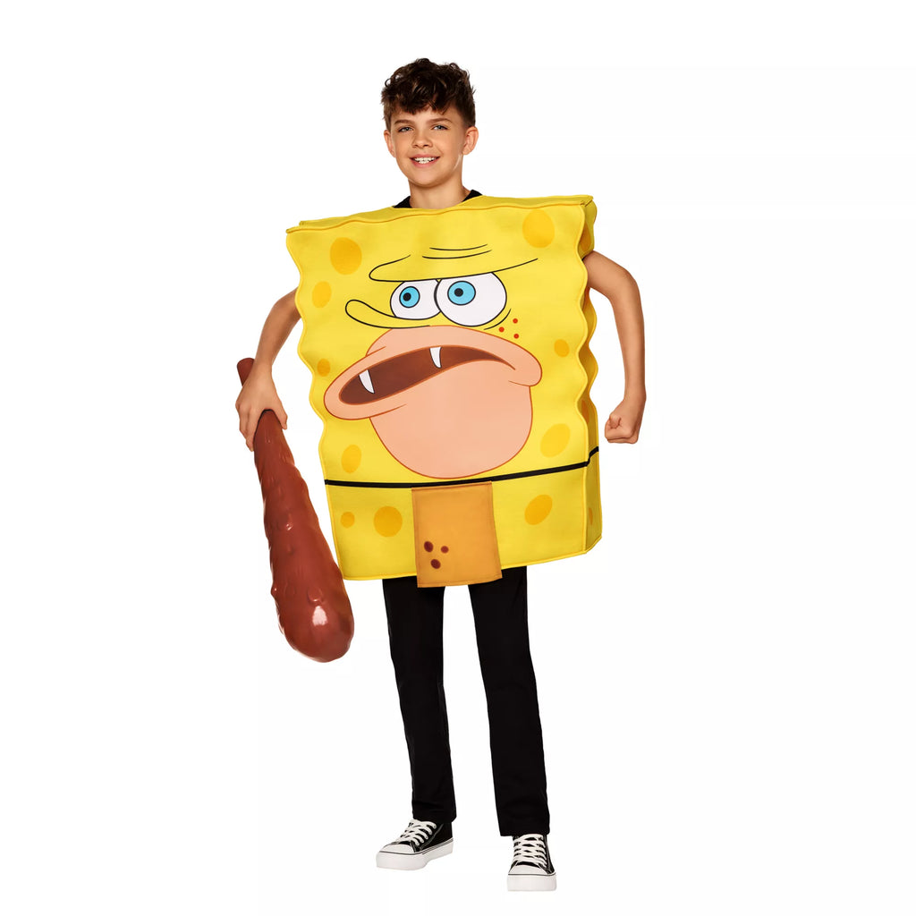 Kids SpongeBob SquarePants Caveman 3D Costume