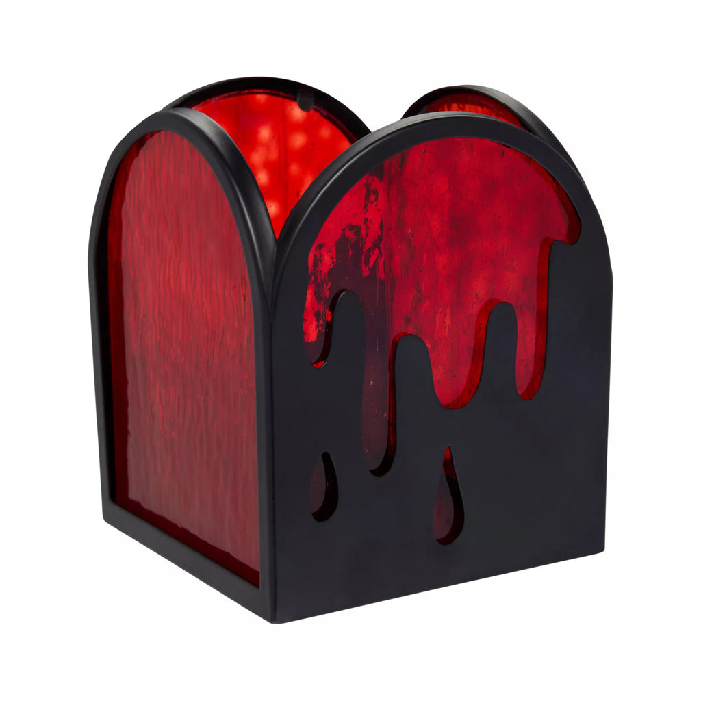 Bloody Stained Glass Votive Candle Holder