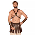 Brown Chest Harness