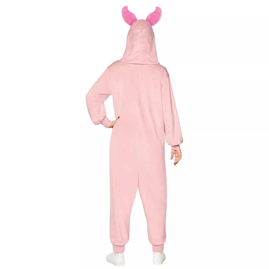 Adult Piglet Jumpsuit Costume - Winnie the Pooh