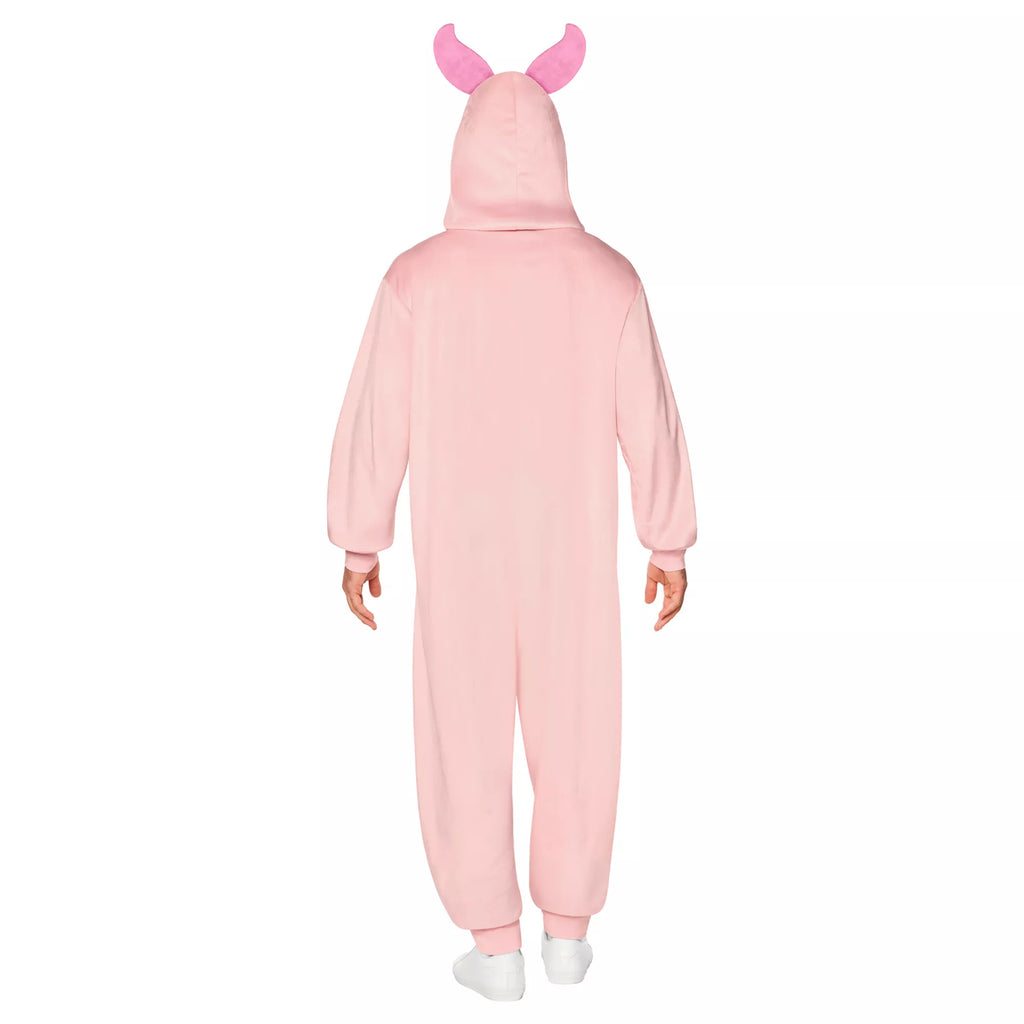 Adult Piglet Jumpsuit Costume - Winnie the Pooh