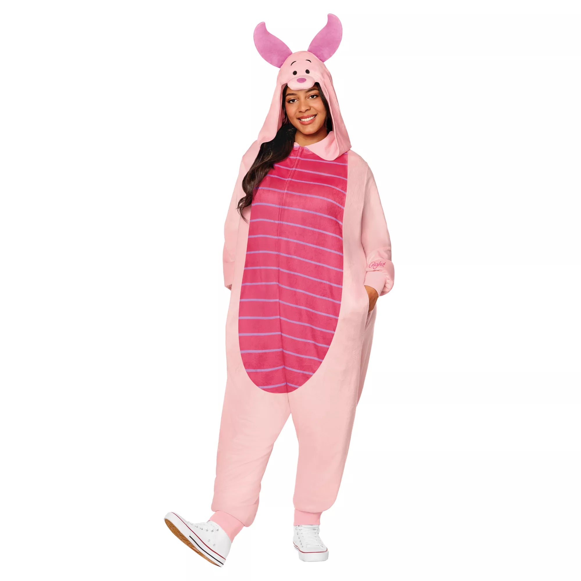 Adult Piglet Jumpsuit Costume - Winnie the Pooh