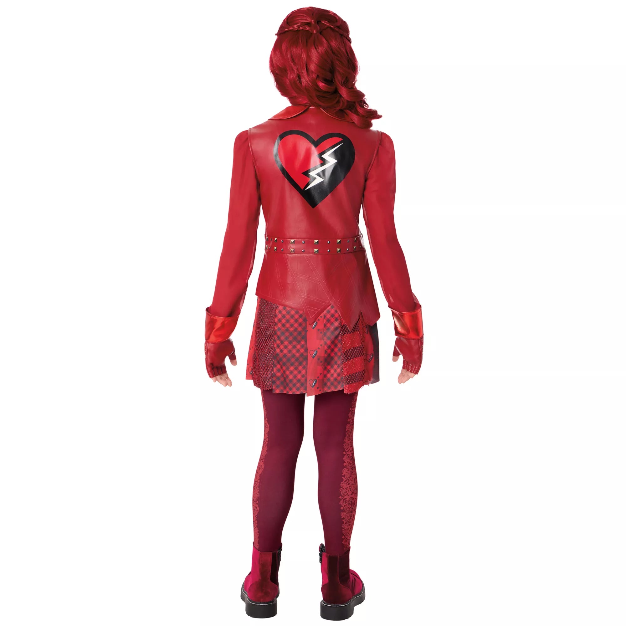 Kids Red Dress Costume - Descendants: Wicked Wonderland