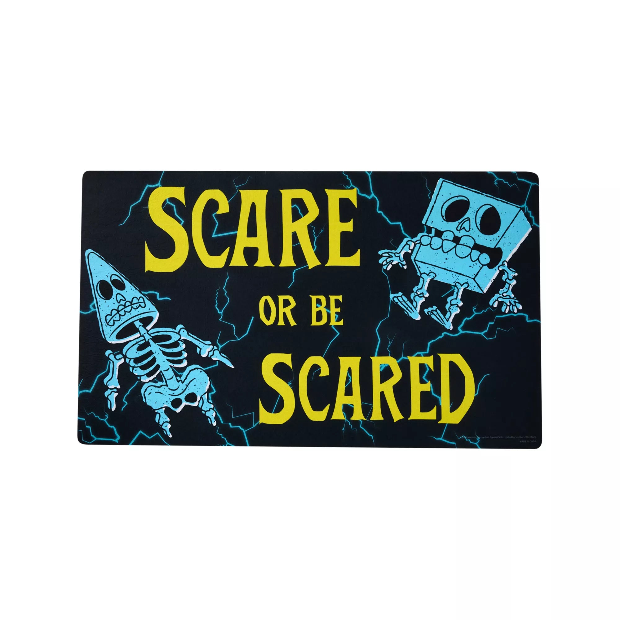 SpongeBob Scare or Be Scared Doormat
