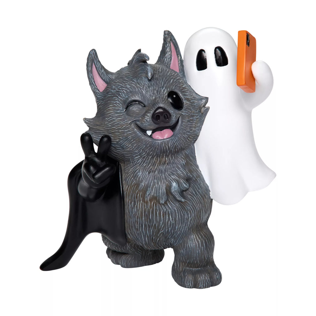 Ghost Bat Selfie Statue