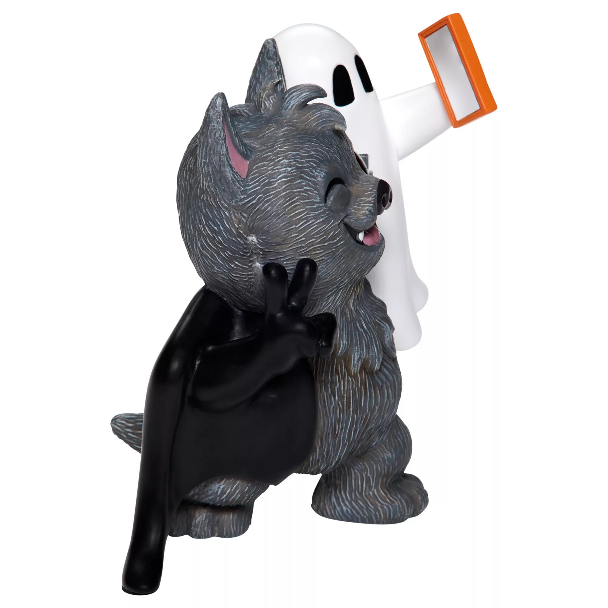 Ghost Bat Selfie Statue