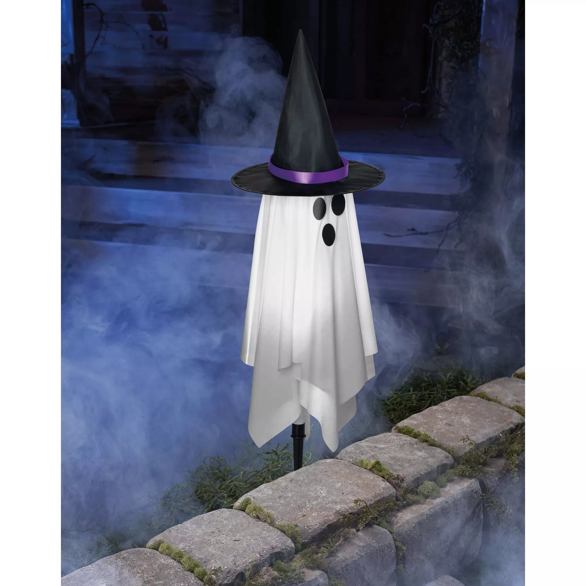 Light-Up Witchy Ghost Pathway Markers - 3 Pack