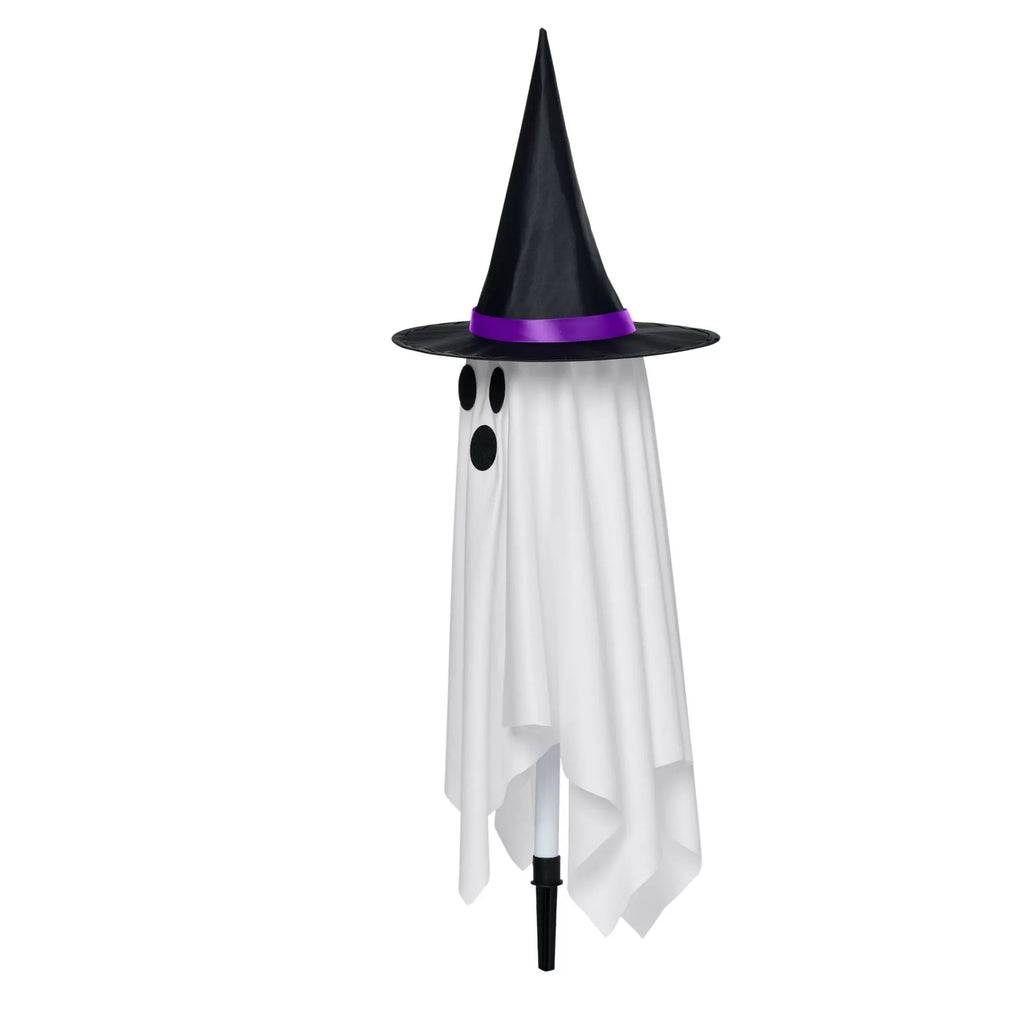 Light-Up Witchy Ghost Pathway Markers - 3 Pack
