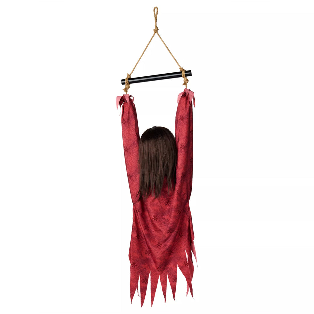 Half Body Hanging Female Zombie