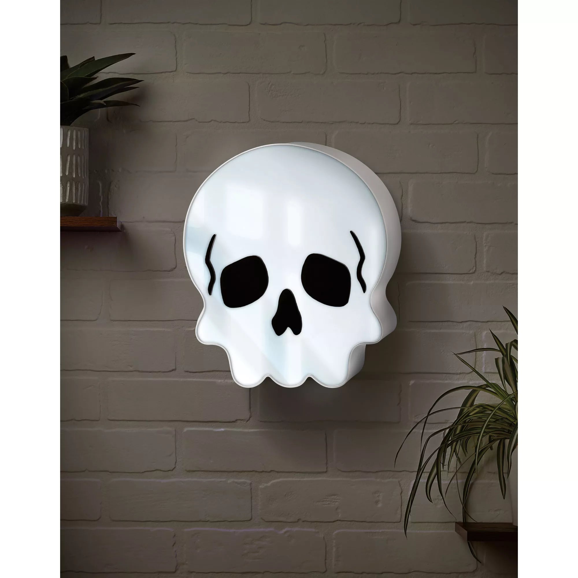 Light-Up Skull Infinity Mirror