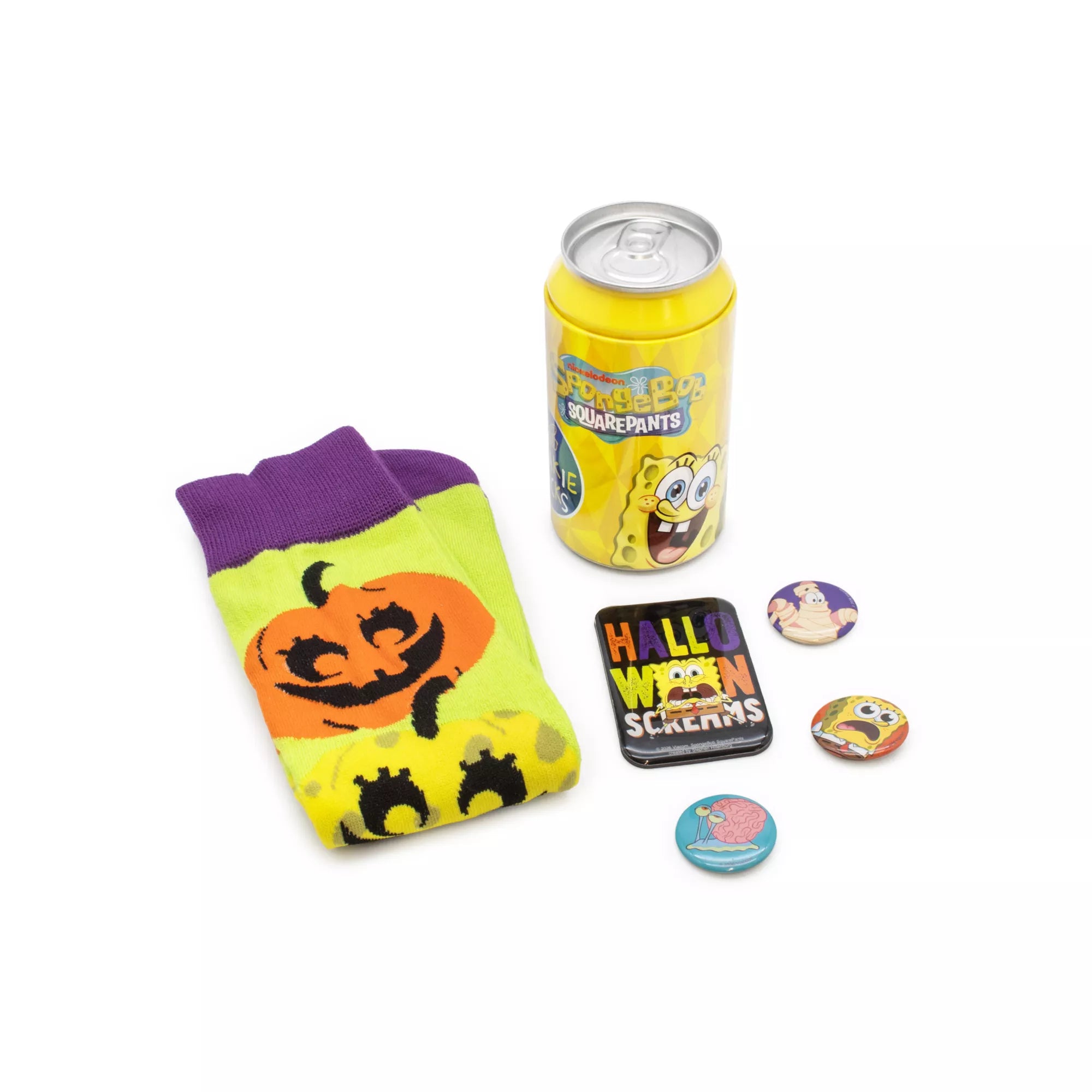 Freakie Snacks SpongeBob SquarePants Can
