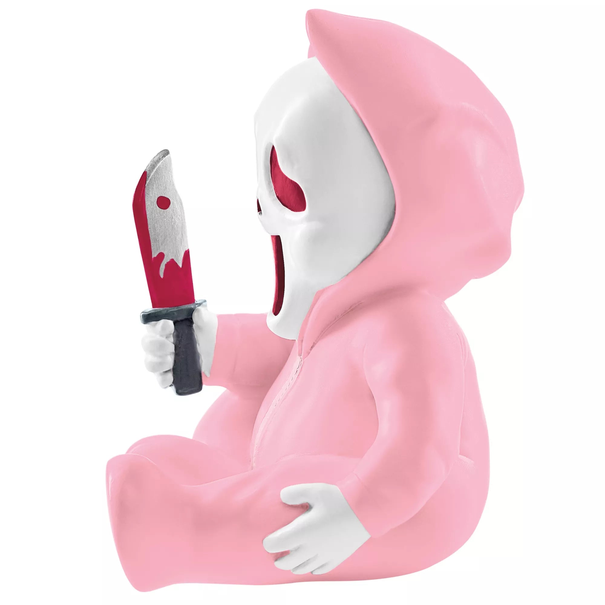 Pink Mini Ghost Face Horror Babies ® Static Prop