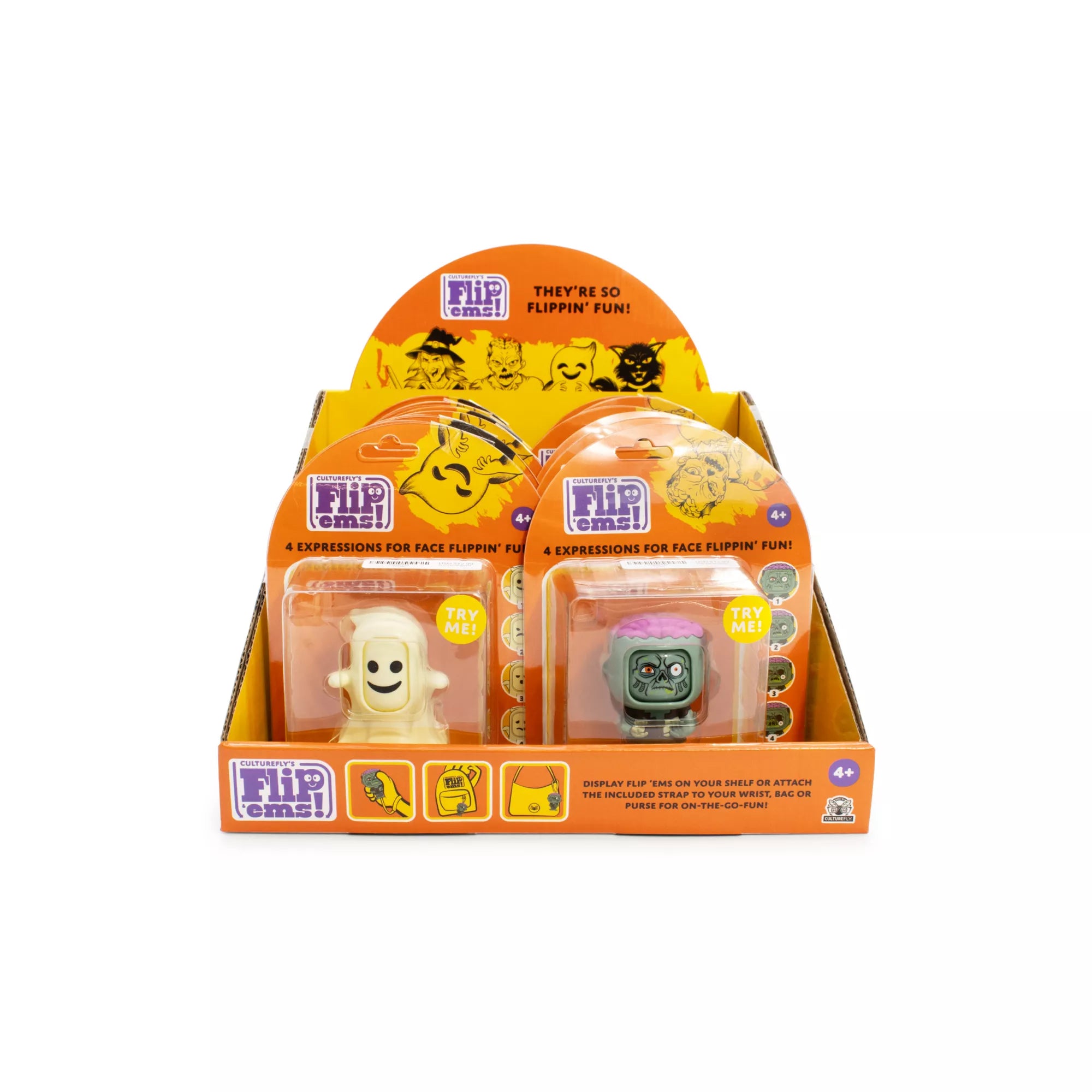 CultureFly Flip'ems! Halloween Figures