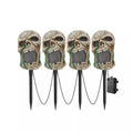 LED Skull Pathway Lights