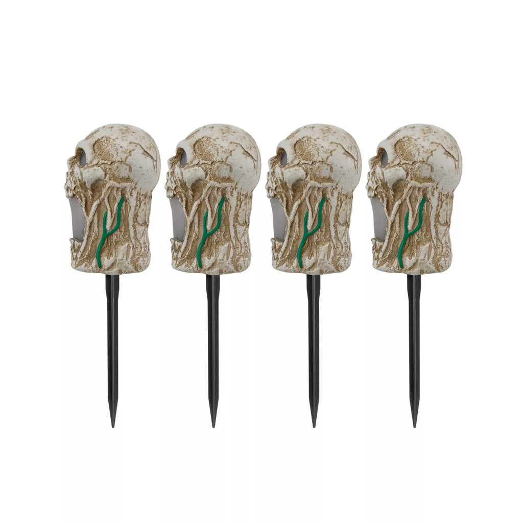 LED Skull Pathway Lights