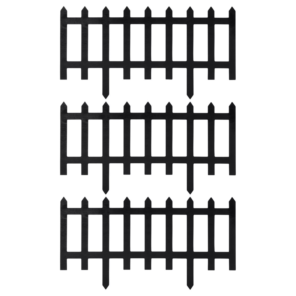 Black Cat Tombstone and Stakes Set