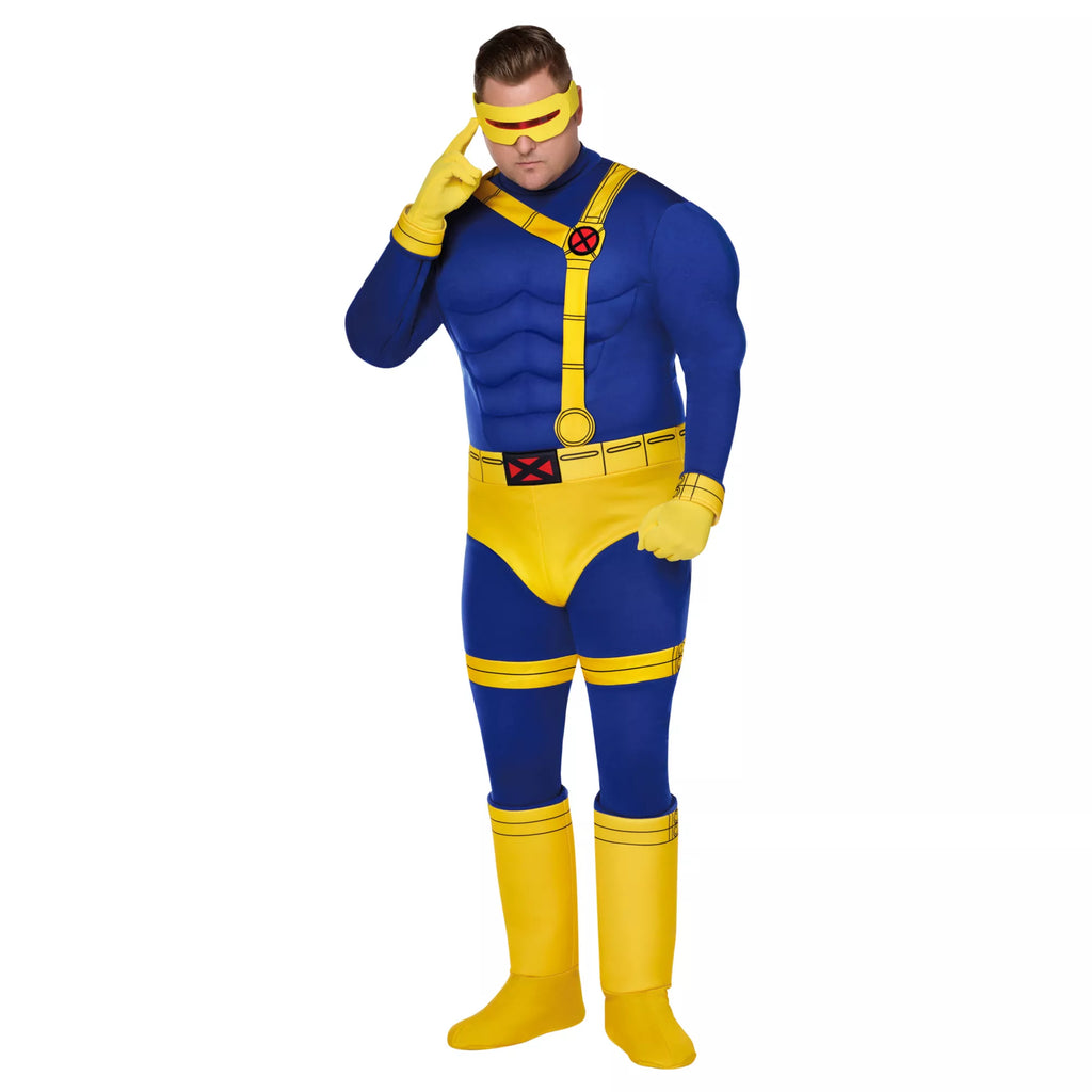 Adult Cyclops Muscle Suit Costume - X-Men '97