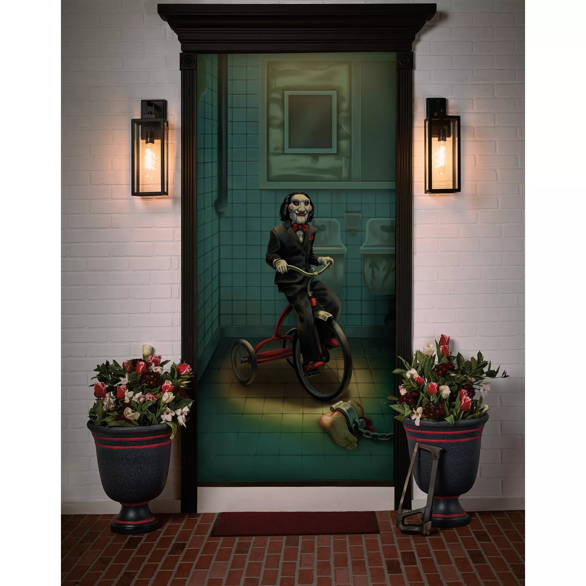 Billy the Puppet Door Cover - Saw