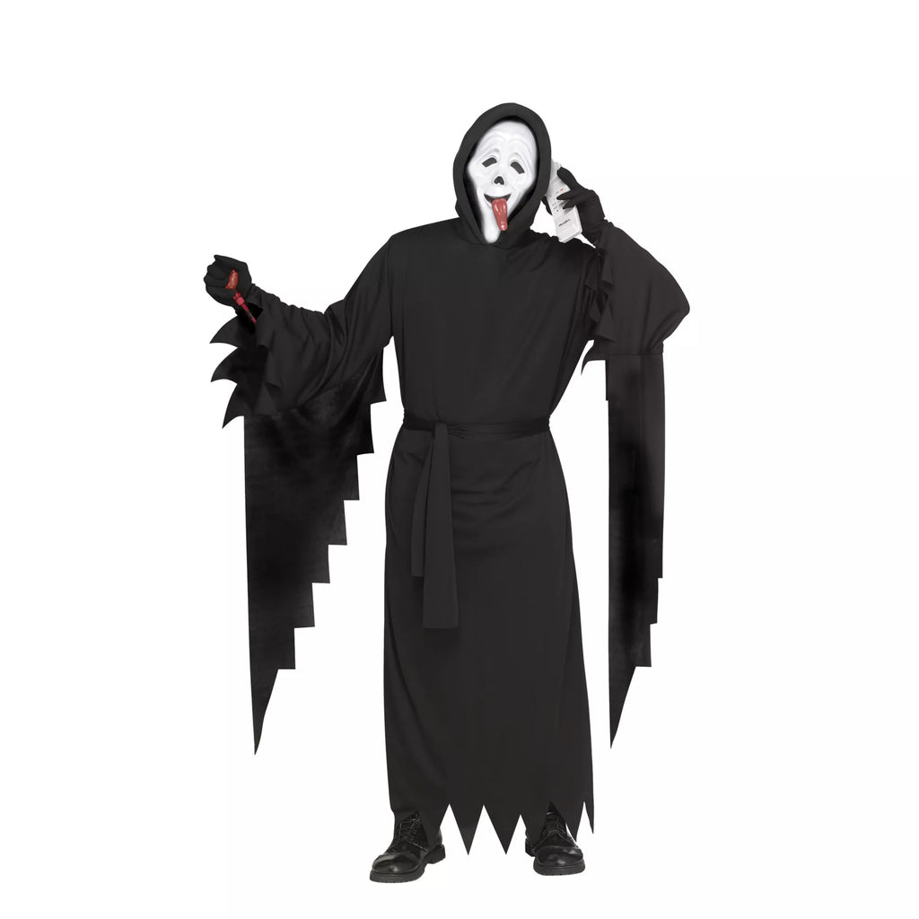 Adult Bleeding Wassup! Ghost Face Costume
