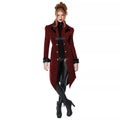 Adult Burgundy Vampire Jacket