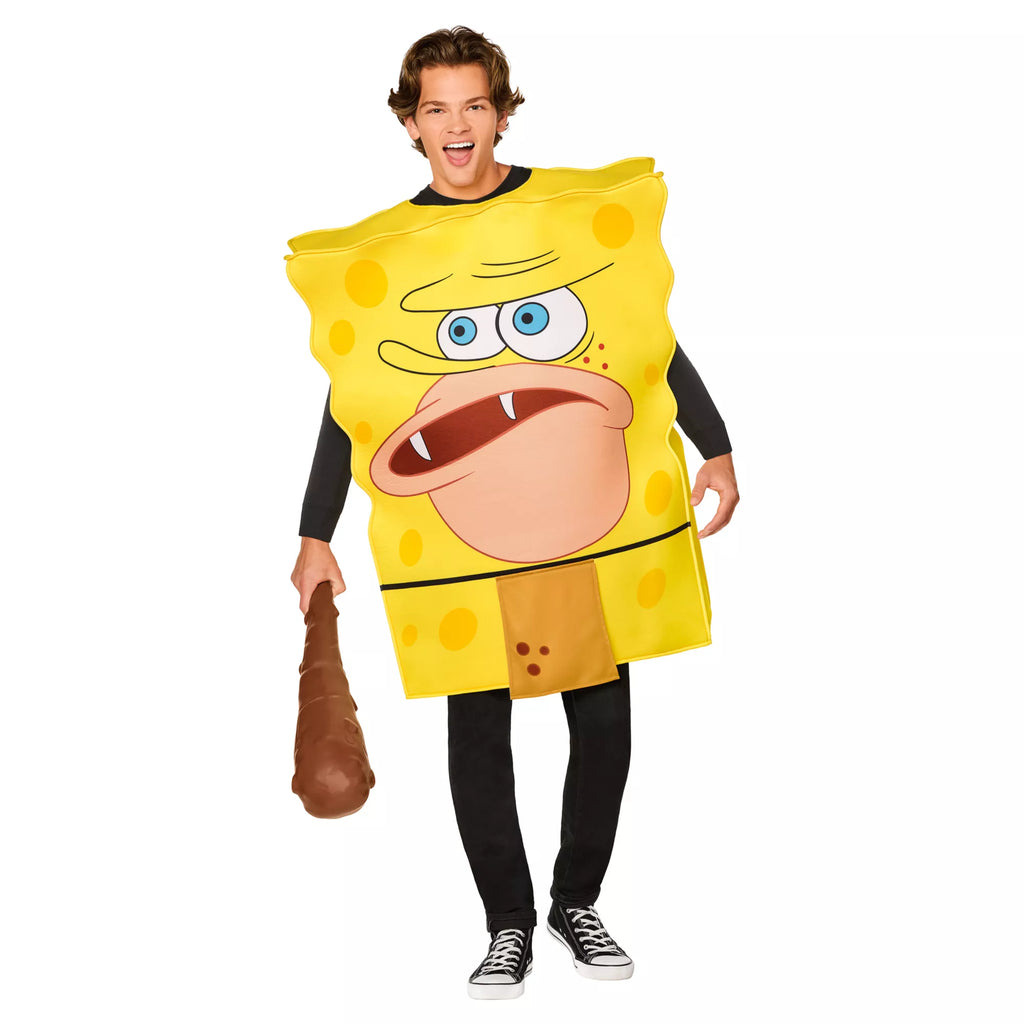 Adult SpongeBob SquarePants Caveman 3D Costume