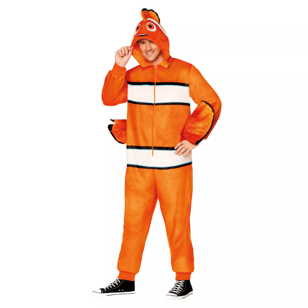 Adult Nemo Jumpsuit Costume - Finding Nemo