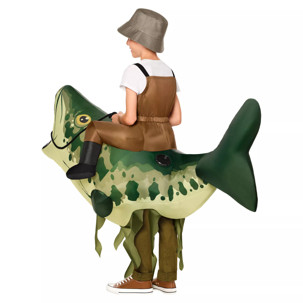 Kids Inflatable Fish Ride-Along Costume