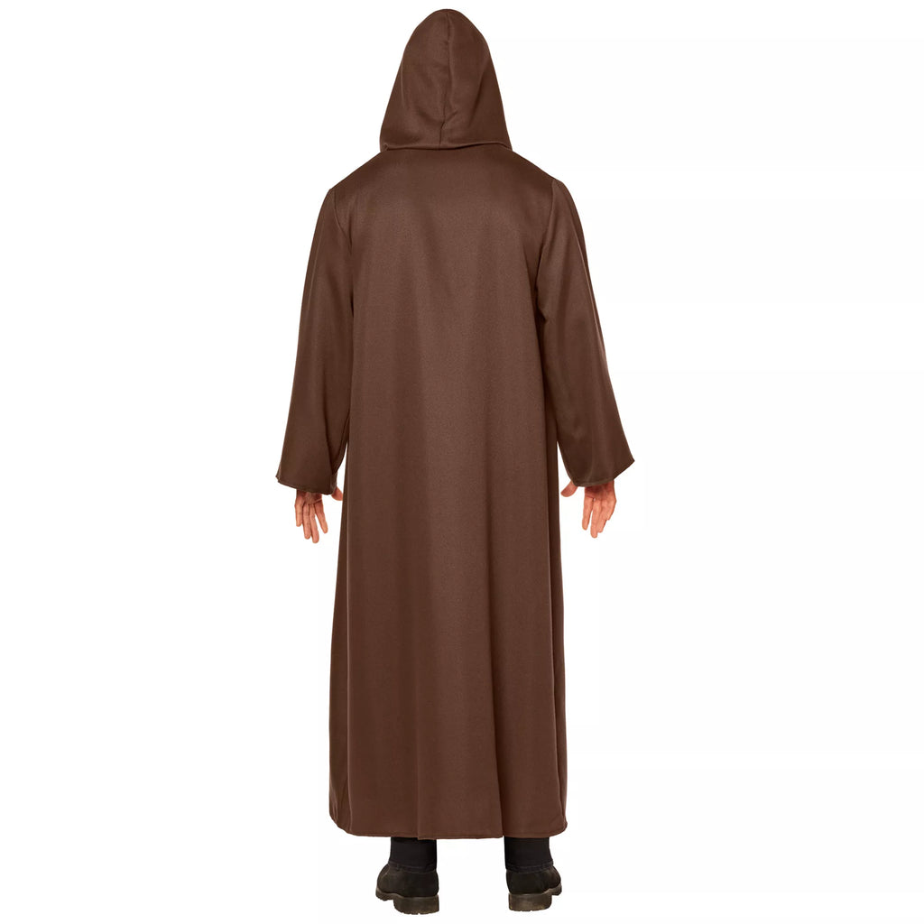 Adult Brown Hooded Cloak