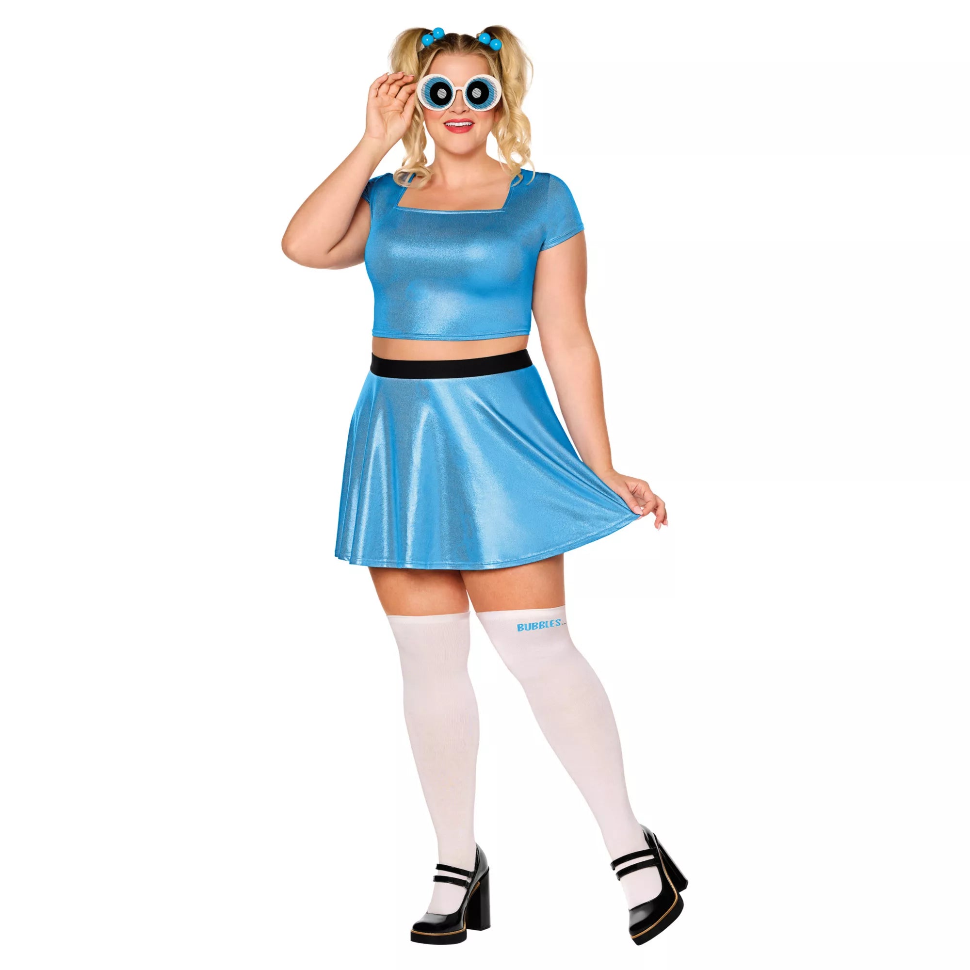 Adult Bubbles Costume - The Powerpuff Girls
