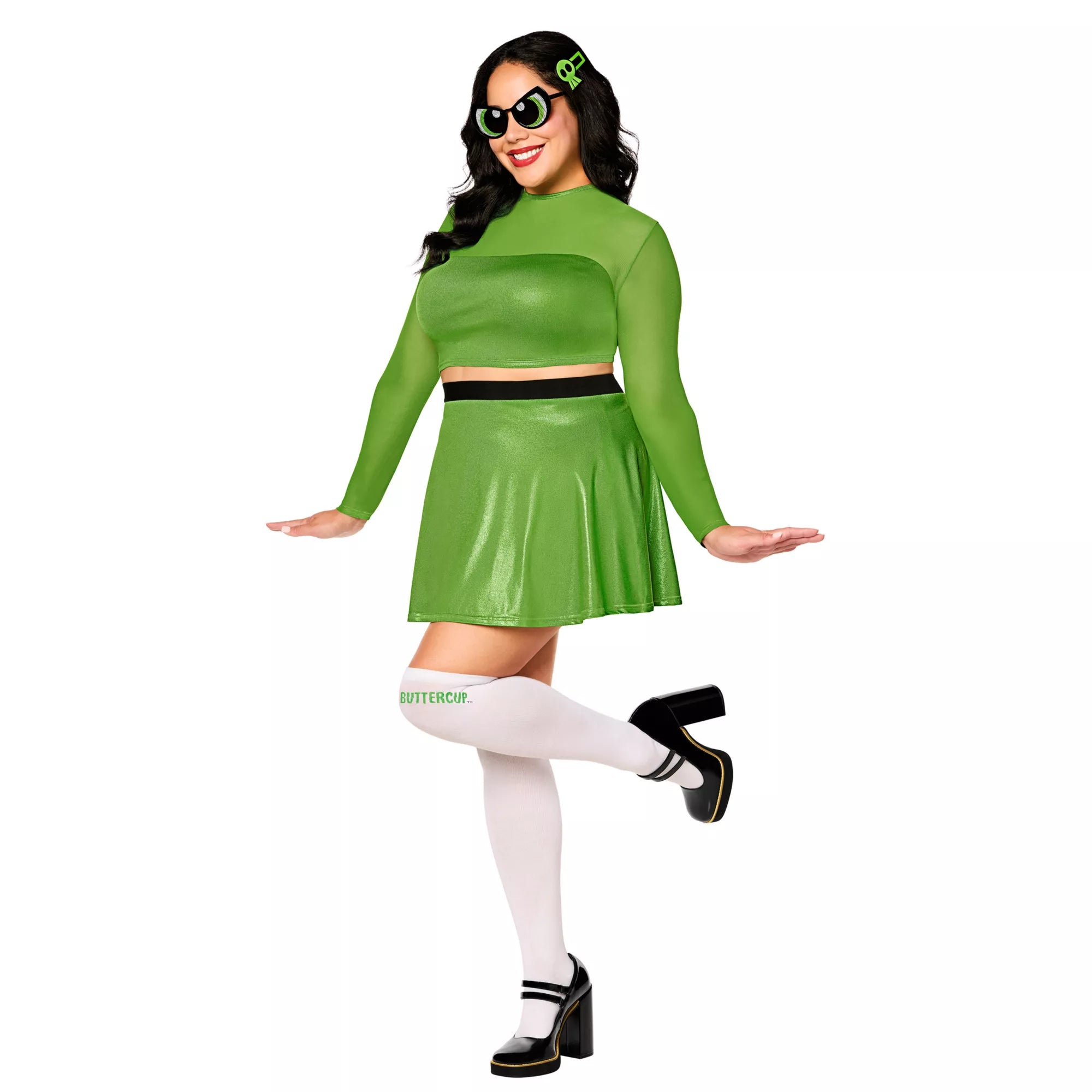 Adult Buttercup Costume - The Powerpuff Girls