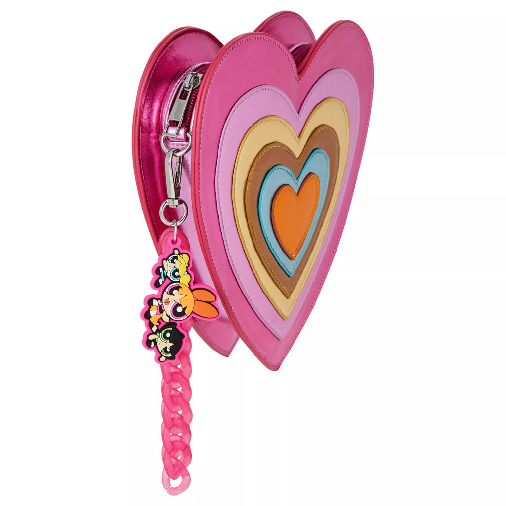Powerpuff Girls Heart Wristlet Bag