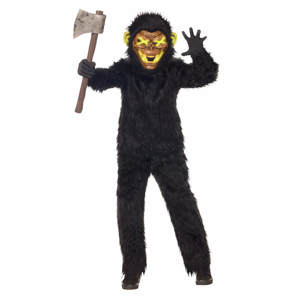 Kids Light-Up Monkey Jumpsuit Costume