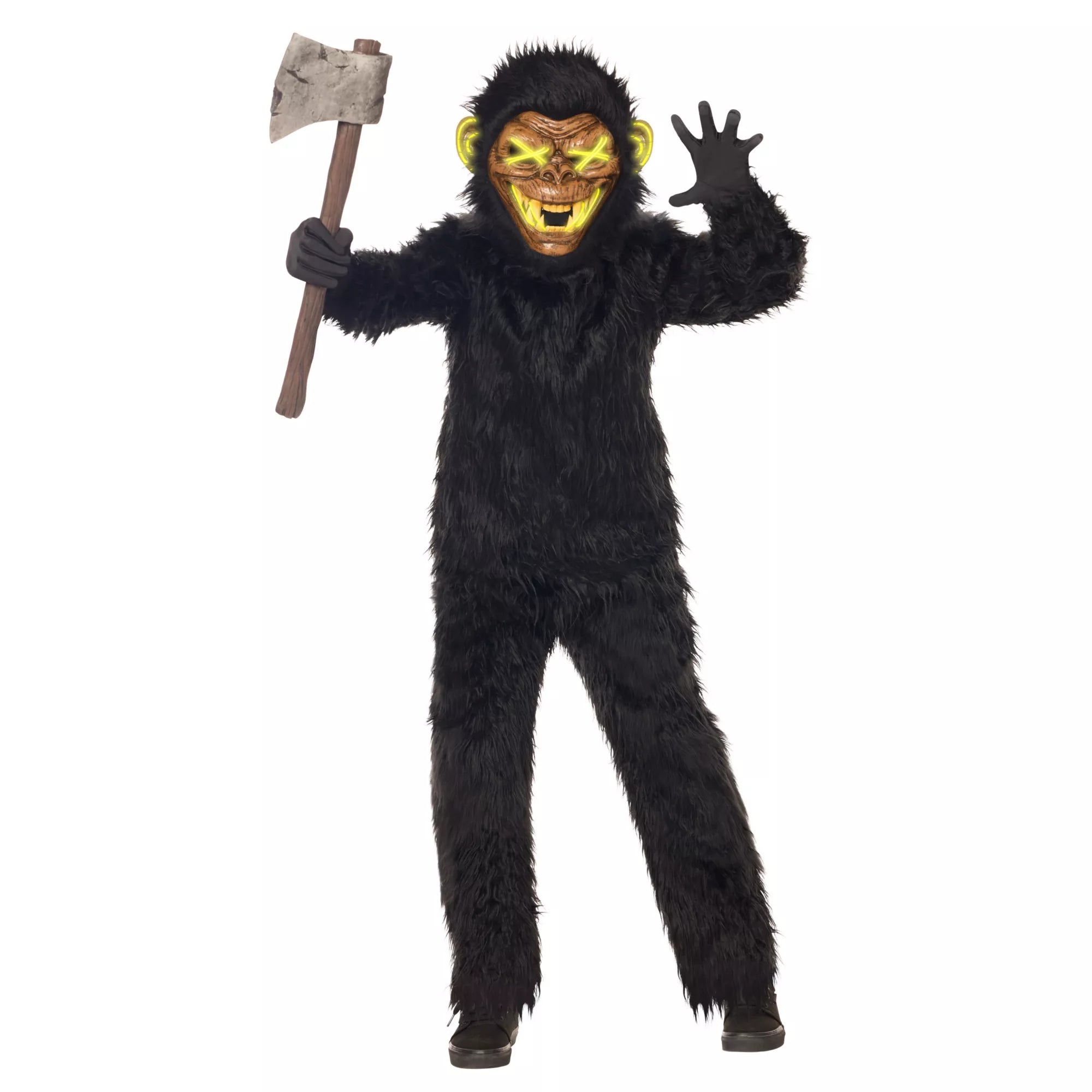 Kids Light-Up Monkey Jumpsuit Costume