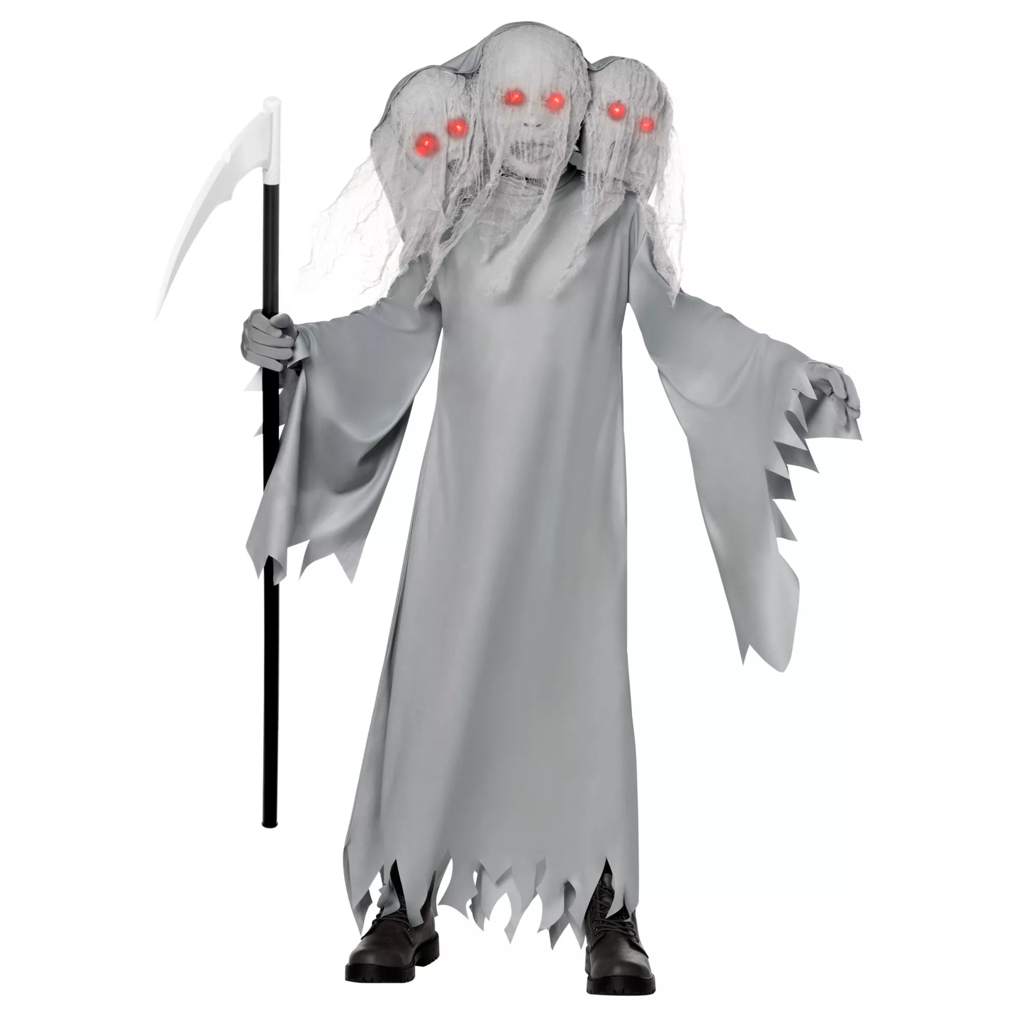 Kids 3-Headed Ghostly Soul Costume