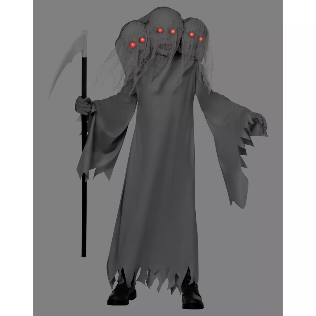 Kids 3-Headed Ghostly Soul Costume