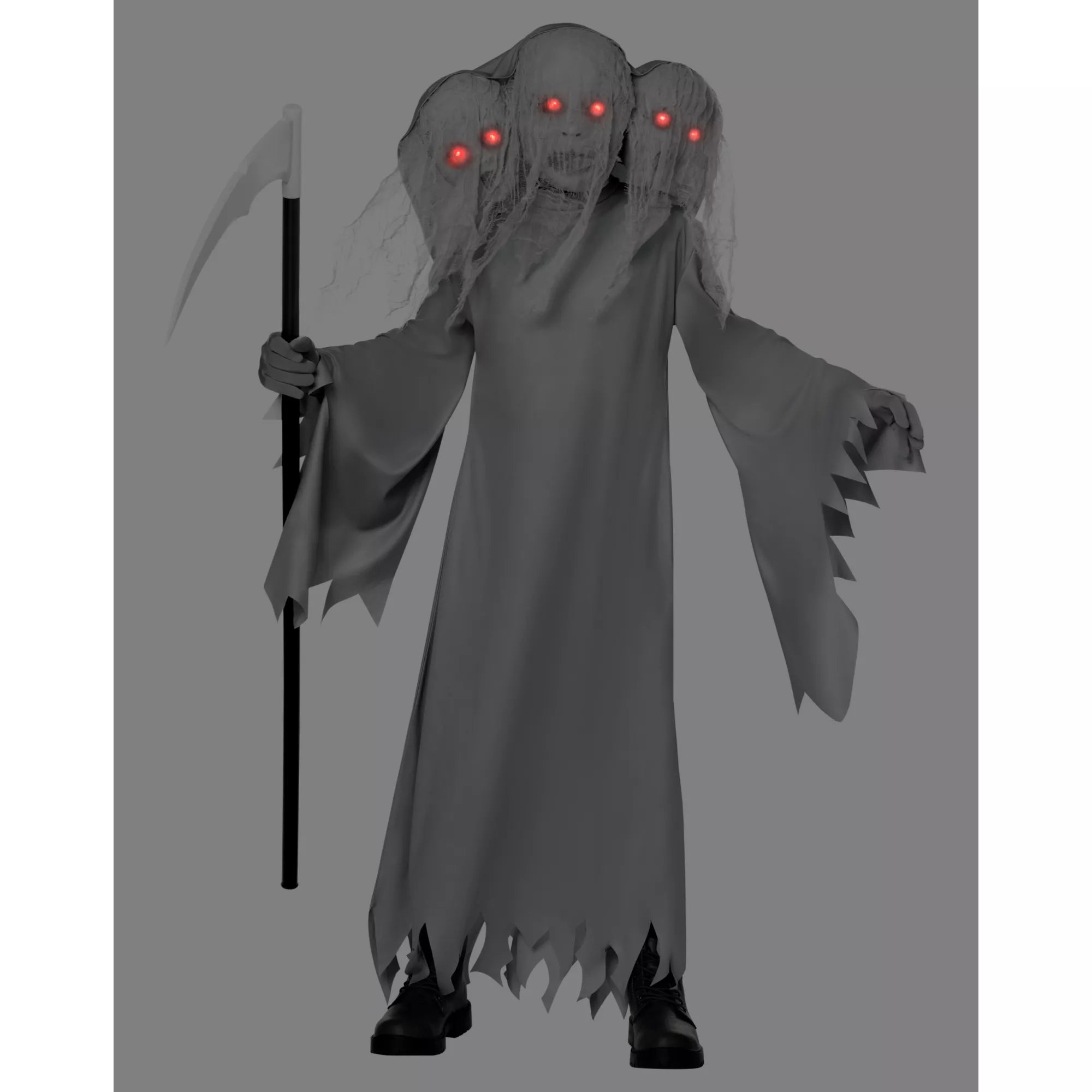 Kids 3-Headed Ghostly Soul Costume