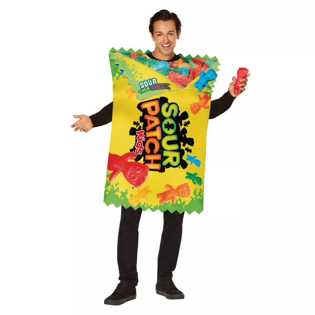 Adult Sour Patch Kids Bag 3D Costume