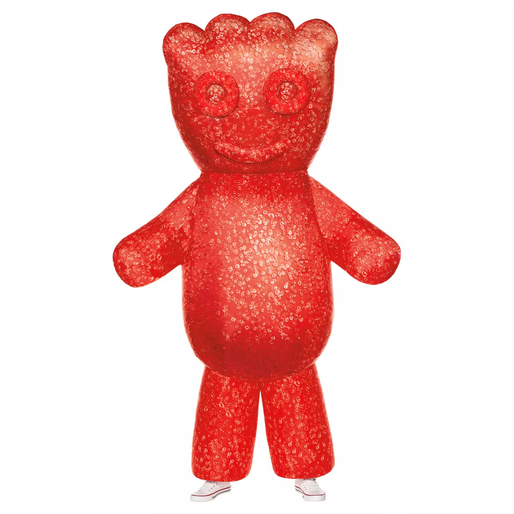 Adult Red Sour Patch Kids Inflatable Costume