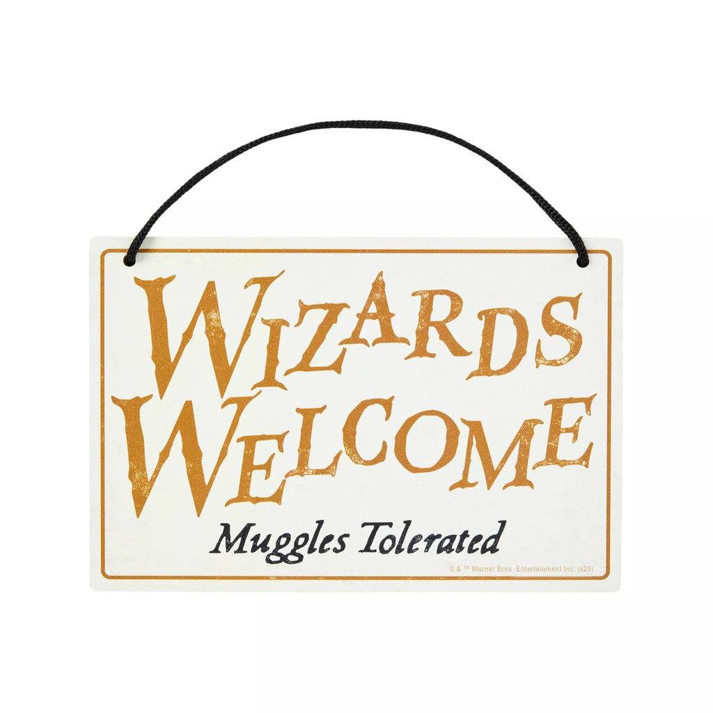 Harry Potter Reversible Muggles Sign