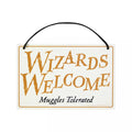 Harry Potter Reversible Muggles Sign