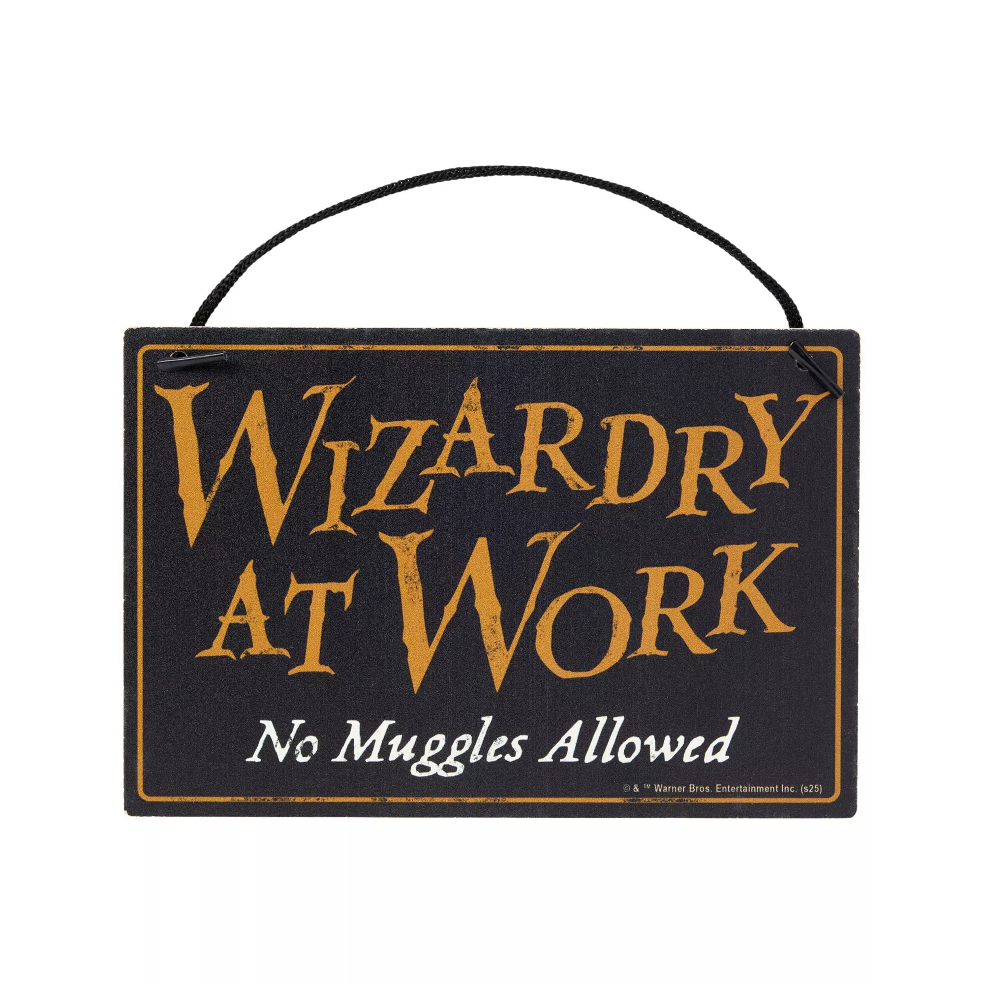 Harry Potter Reversible Muggles Sign