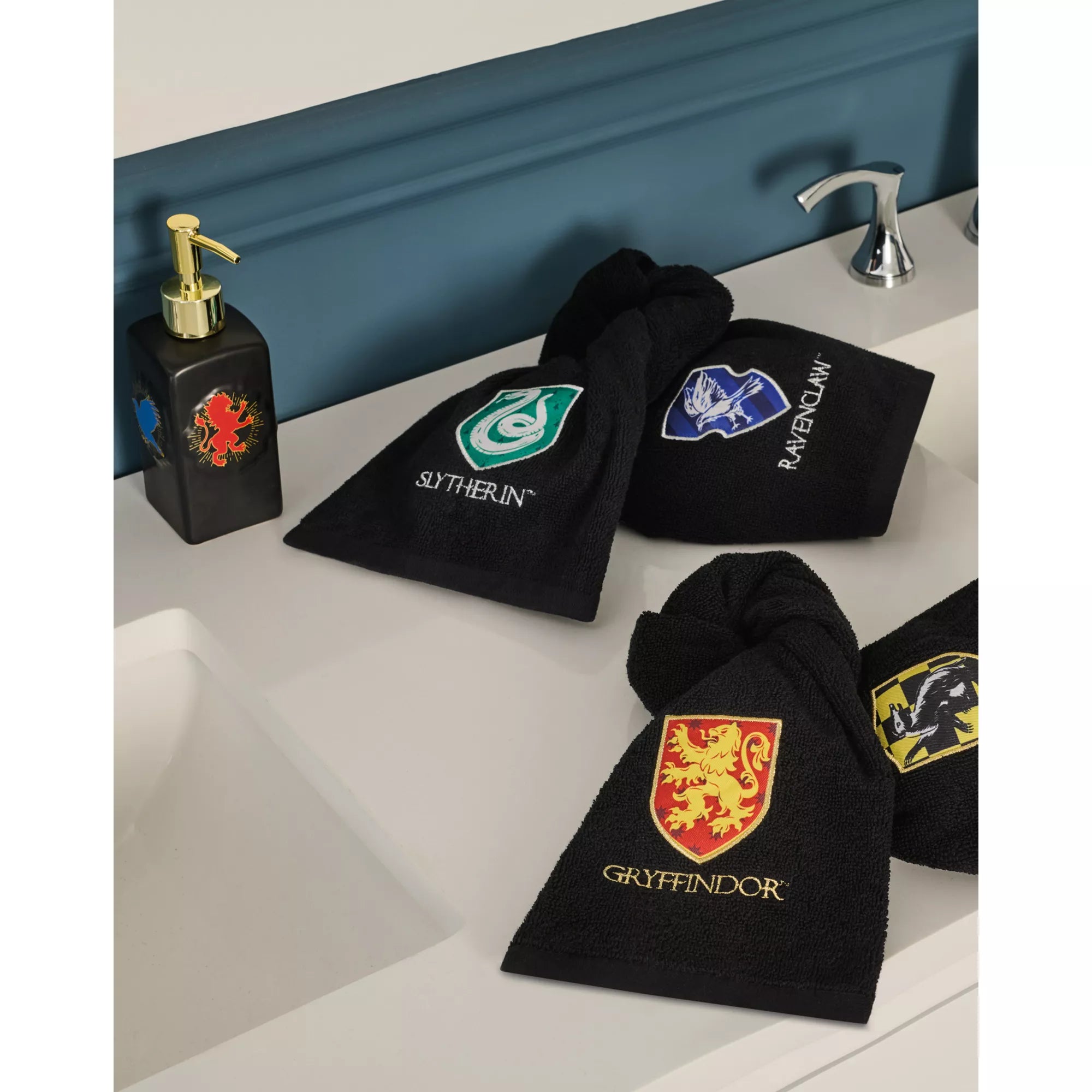 Harry Potter Houses 3-Piece Bath Accessory Set
