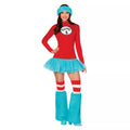 Adult Thing 1 Thing 2 Dress Costume - Dr. Seuss