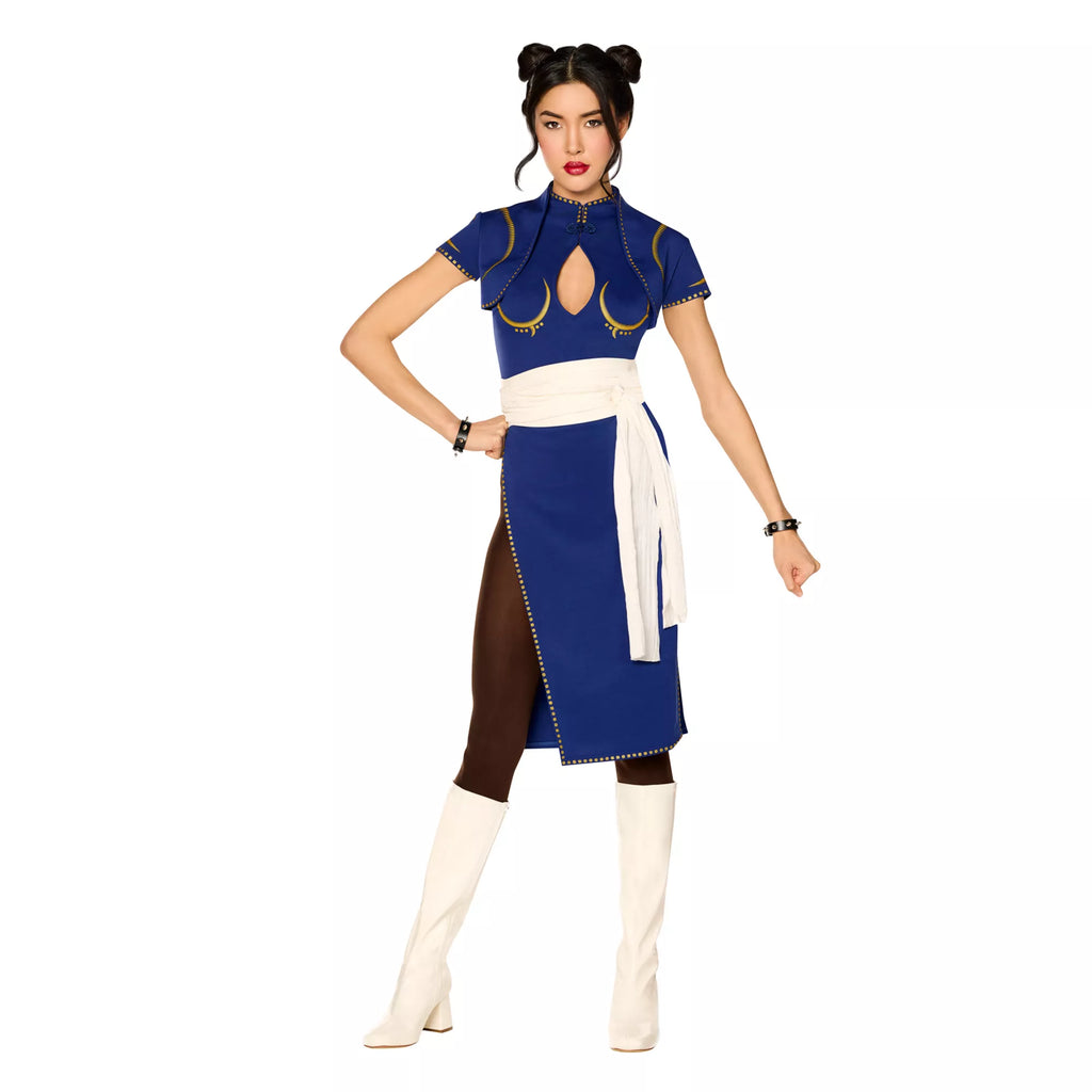 Adult Chun-Li Dress Costume - Street Fighter
